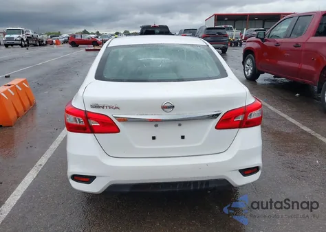 2016 Nissan Sentra Fe+ S/S/Sl/Sr/Sv from USA, damaged, VIN 3N1AB7AP3GY255795